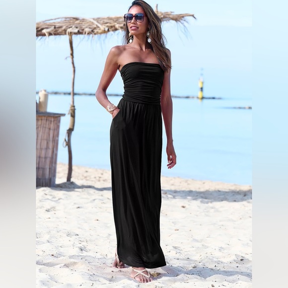 New Strapless Maxi‎ Dress - Picture 2 of 6